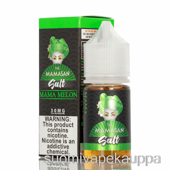 Vape Suomi Mama Meloni - Mamasan Suola - 30ml 50mg